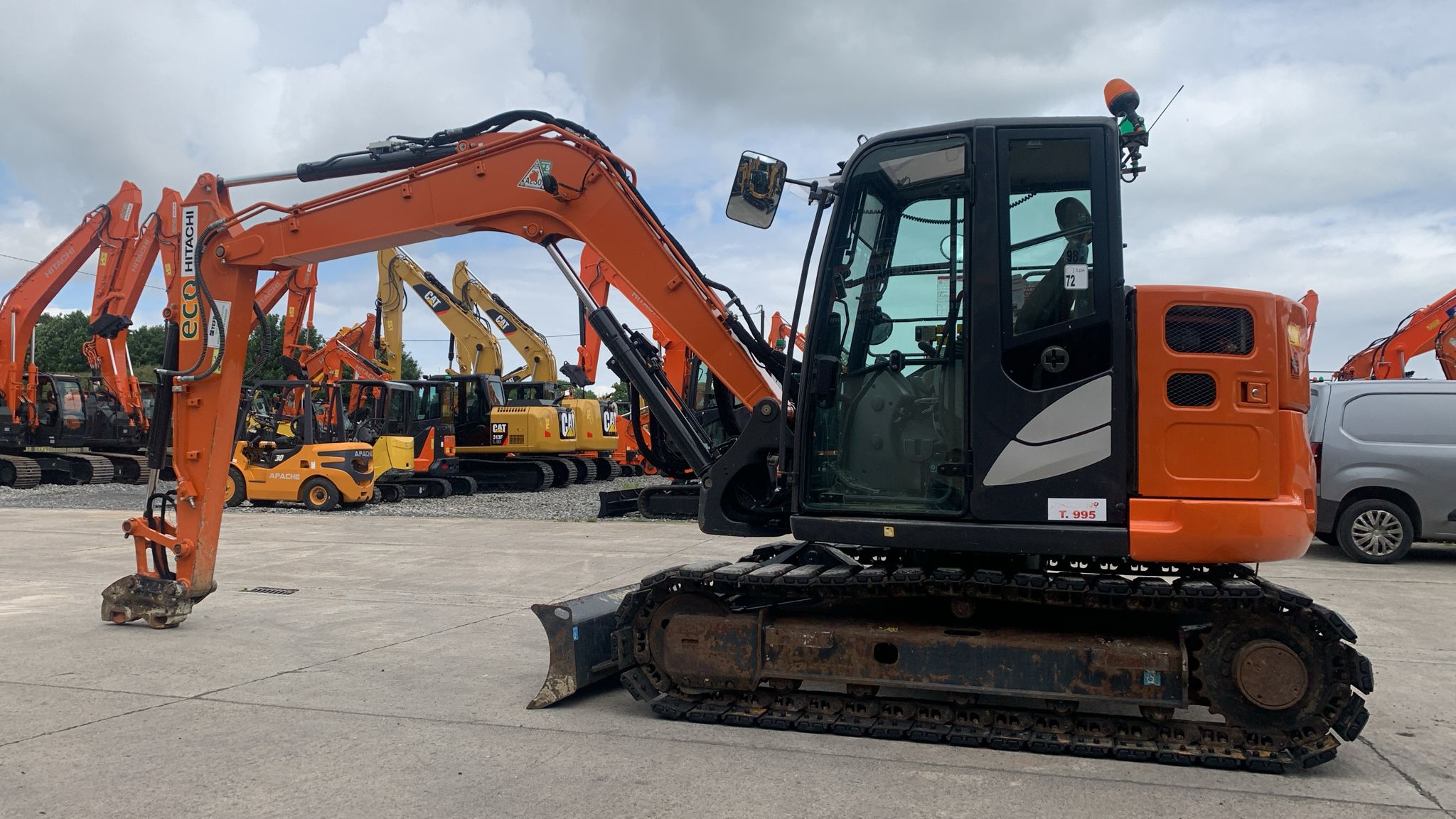 2021 Hitachi ZX85usb-6 For Sale - MG Plant & Machinery Sales LTD